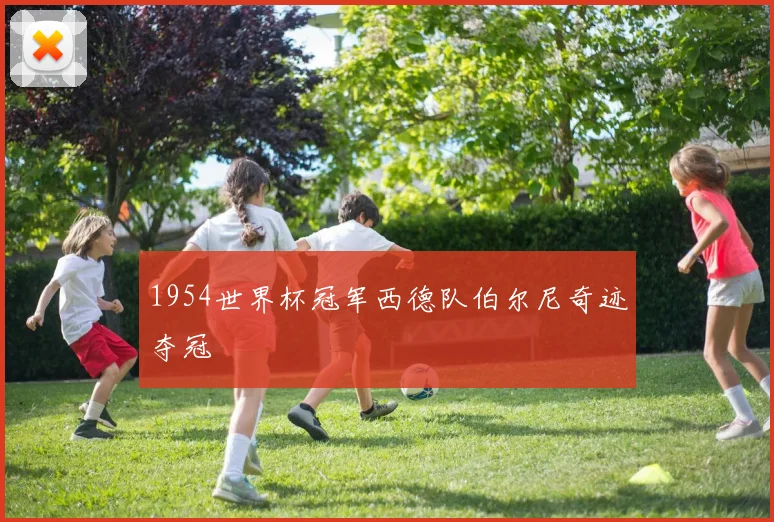 1954世界杯冠军西德队伯尔尼奇迹夺冠