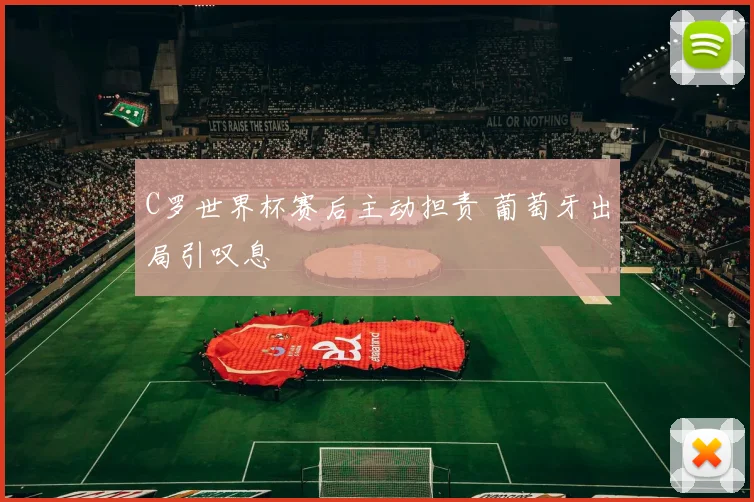 C罗世界杯赛后主动担责 葡萄牙出局引叹息
